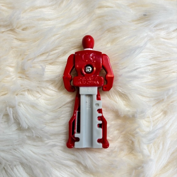 Power Rangers Super Megaforce Mighty Morphin Red Ranger Key Legendary Pack 2.5" - Picture 3 of 3